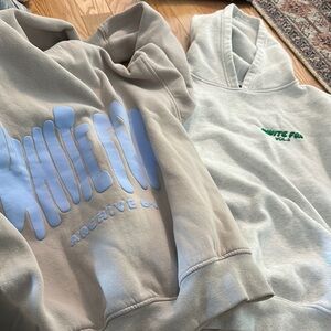 White fox hoodies xxs/xs